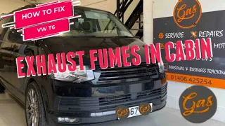 VW T6 Exhaust fumes in cabin *FIX*