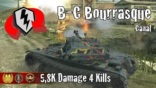 Bat.-Châtillon Bourrasque  |  5,8K Damage 4 Kills  |  WoT Blitz Replays