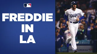 Freddie Freeman's EMOTIONAL FIRST game in LA as a DODGER! (Goes 2-for-5 with 2 runs scored!)