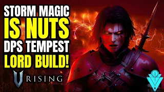 V Rising Build Storm Huge DPS Midgame Build!