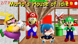 Mario's house of idie - Baldi's Basics Mod