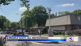Four injured in Whitehaven shooting, suspects on the run