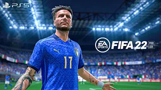 FIFA 22 - Italy vs. England - UEFA Nations League Full Match PS5 Gameplay | 4K