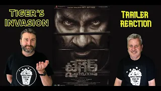 Tiger's Invasion (Telugu) | REACTION VIDEO Tiger Nageswara Rao | Ravi Teja | Vamsee |