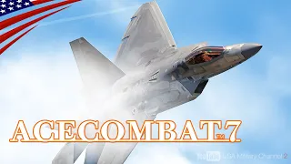 幻の戦闘機も!【エースコンバット7】全登場機を米軍の実写映像で紹介!!(ロシア系除く)