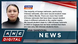 BI: Most Chinese holders of student visas in PH are in Metro Manila | ANC