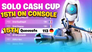 How I Placed 15th in a Solo Cash Cup on Console EU