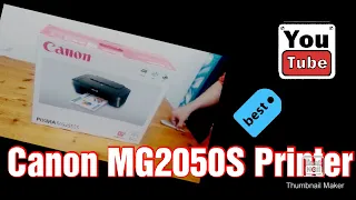 canon MG2550S Printer Unboxing