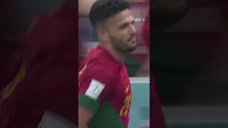 🤯  Ramos hits a HAT-TRICK on his first Portugal start! | #ShortsFIFAWorldCup