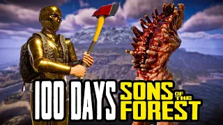I Have 100 Days To Beat Sons Of The Forest