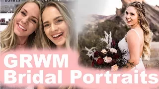 GRWM Bridal Portraits! + Q&A with my sister! - KayleyMelissa