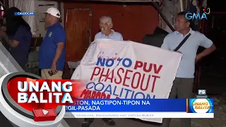 Ilang jeepney driver, bumiyahe muna ngayong umaga bago lumahok sa tigil-pasada | UB