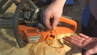 Husqvarna 137, 141 Chainsaw Part 3 - Fuel Line Replacement