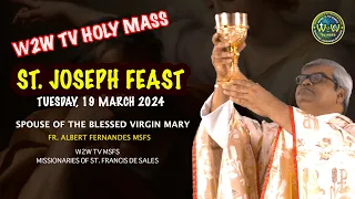 SOLEMNITY HOLY MASS | ST. JOSEPH THE SPOUSE OF MARY | 19 MARCH 2024 by Fr. Albert #dailyholymass