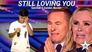 Golden Buzzer :Simon Cowell cried when he heard the song Stil loving you with an extraordinary voice
