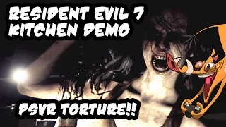 VR TORTURE! | Resident Evil 7 Kitchen | PSVR Week (HogsPlay)