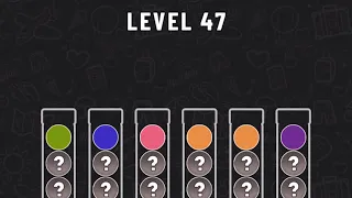 Ball Sort Puzzle Level 47 #ballsortpuzzle #ballsortpuzzlegameplay #puzzlegame #mobilegames