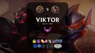 Viktor Mid vs Rumble - EUW Master Patch 14.8