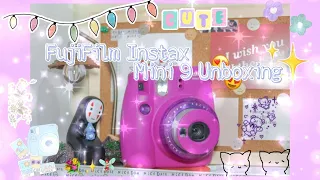 Instax Mini 9 Fujifilm Unboxing🌺