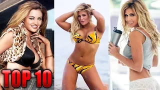 Top  10 Most Beautiful WWE Female Wrestlers Ever - 2018