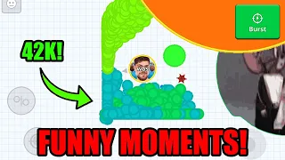 BEST OF AGAR.IO MOBILE *TOP100 FUNNY MOMENTS*!! BEST TROLLING MACRO HACKERS - FUNNY AFK TROLL FAILS