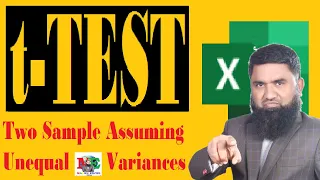 How To Do T-Test Two Sample Assuming Unequal Variances In Excel