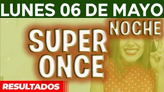 Resultado del sorteo Super Once Noche del Lunes 6 de Mayo del 2024