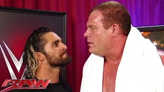 Seth Rollins questions Kane’s abilities as Director of Operations: Raw, April 6, 2015