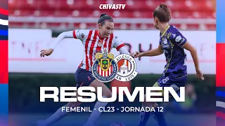 RESUMEN Y GOLES | CHIVAS FEMENIL VS ATLÉTICO SAN LUIS | JORNADA 12 | CLAUSURA 2023