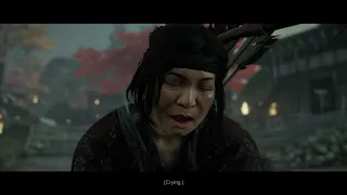 Ghost of Tsushima - The Reckoning In Blood: Yuna Discovers Taka Is Dead "No!" Jin Cutscene (2020)