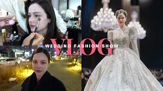 VLOG / Model work in Korea / Wedding fashion show