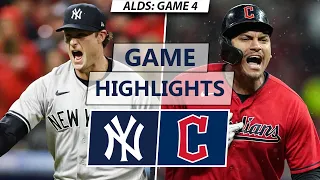 New York Yankees vs. Cleveland Guardians Highlights | ALDS Game 4