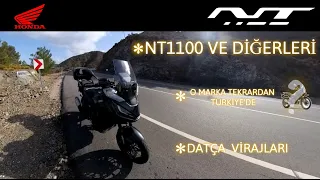 Honda NT1100 DCT ile Datça Virajları  | Ve O Marka Tekrar Türkiye'de!
