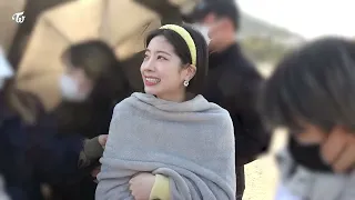 Dahyun imitating the seagulls