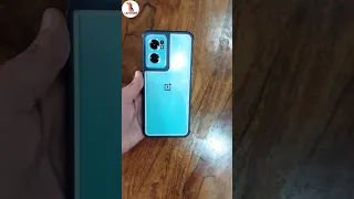 Oneplus Nord CE 2 5G Blue colour with cover looking 👌 #shorts #ytshorts #viral #5gmobile  #trending