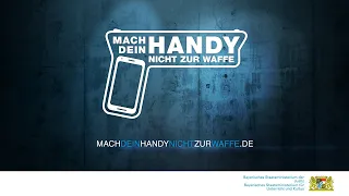 Mach dein Handy nicht zur Waffe