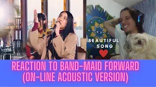 FIRST TIME REACTION/ANALYSIS! TO BAND-MAID FORWARD (on-line acoustic version)