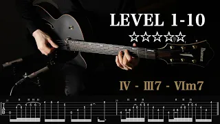 The 10 Levels Of Guitar Licks (Neo-Soul Guitar)