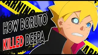 How Boruto's Compression Rasengan Was Able To Defeat Deepa!