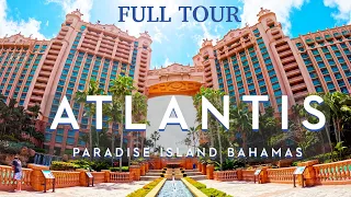 Atlantis Bahamas (FULL TOUR) Water Parks, Pig Island, Nassau, Golfing and all 5 Resorts