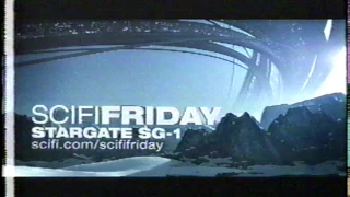 Stargate SG-1 Sci Fi Friday ident bumper (2002)