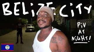 Inside Belize City's "Most Dangerous" Hood PIV at Night! 🇧🇿