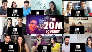 The 20 Million Journey Dedicated To all My Fans | Asish Chanchalani and Team | Mixed Mashup Reaction