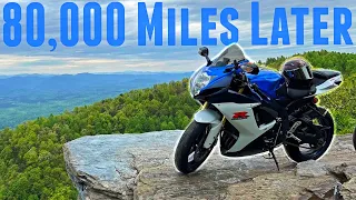 Suzuki GSXR750 80,000 Mile Review