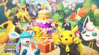 Pokémon UNITE | 1st Anniversary Campaign Trailer Part 1