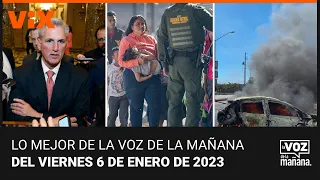 Lo mejor de La Voz de la Mañana del viernes 6 de enero de 2023