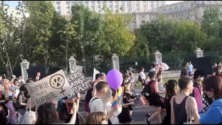 Antifascist Bloc at Bucharest Pride 2023