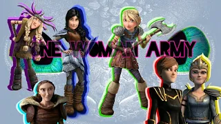 Ladies from HTTYD and RTTE are one Woman Army
