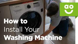 How to Install Your Washing Machine | ao.com