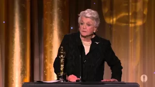 Angela Lansbury receives an Honorary Award at the 2013 Governors Awards